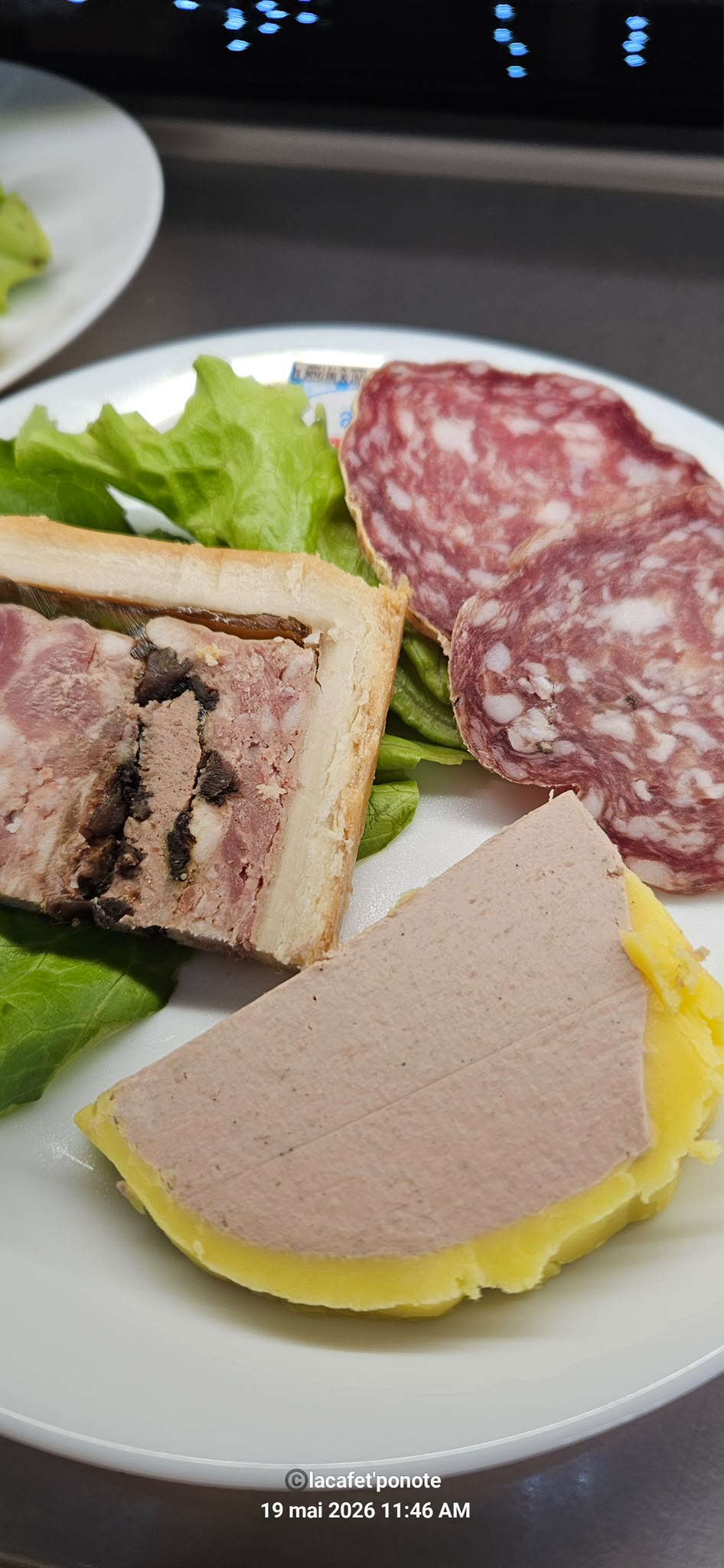 Assiette de charcuterie