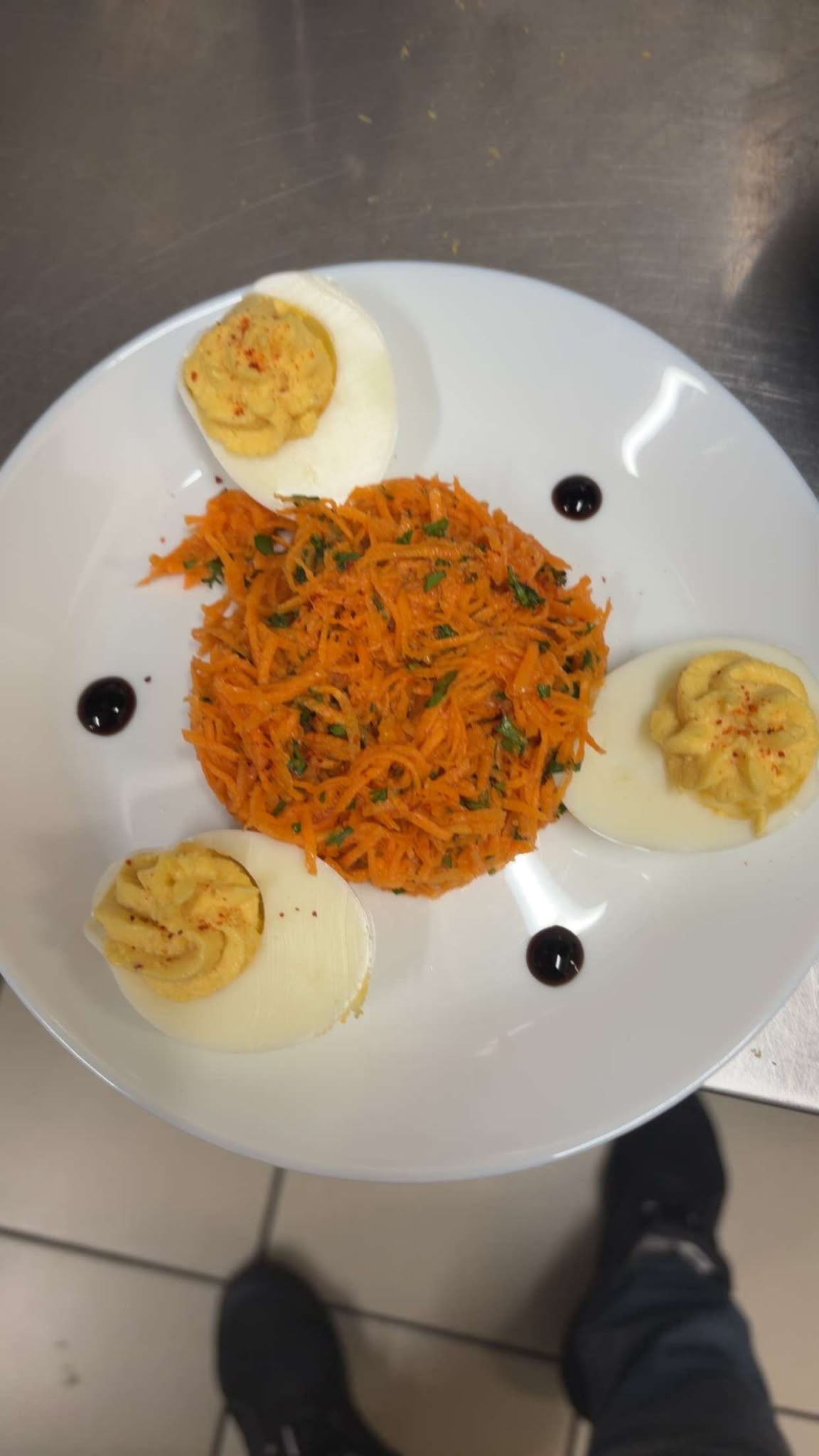 Assiette préparée