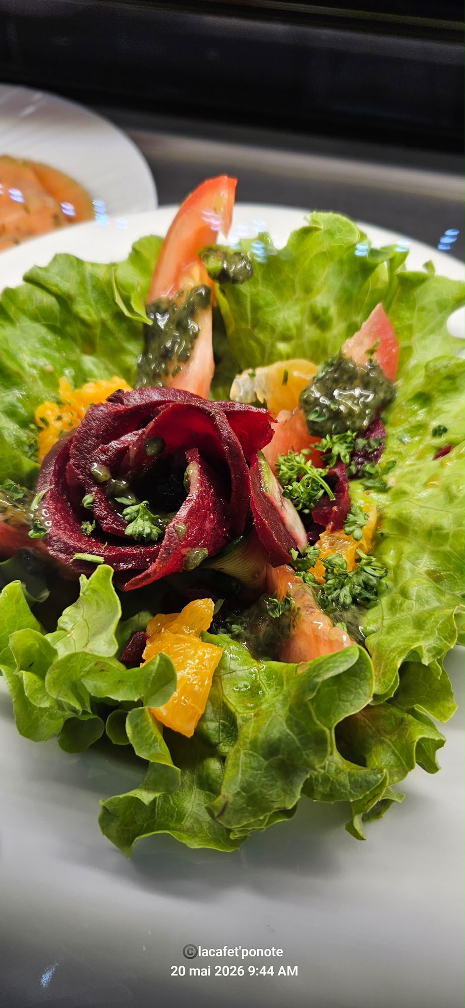 Salade du restaurant